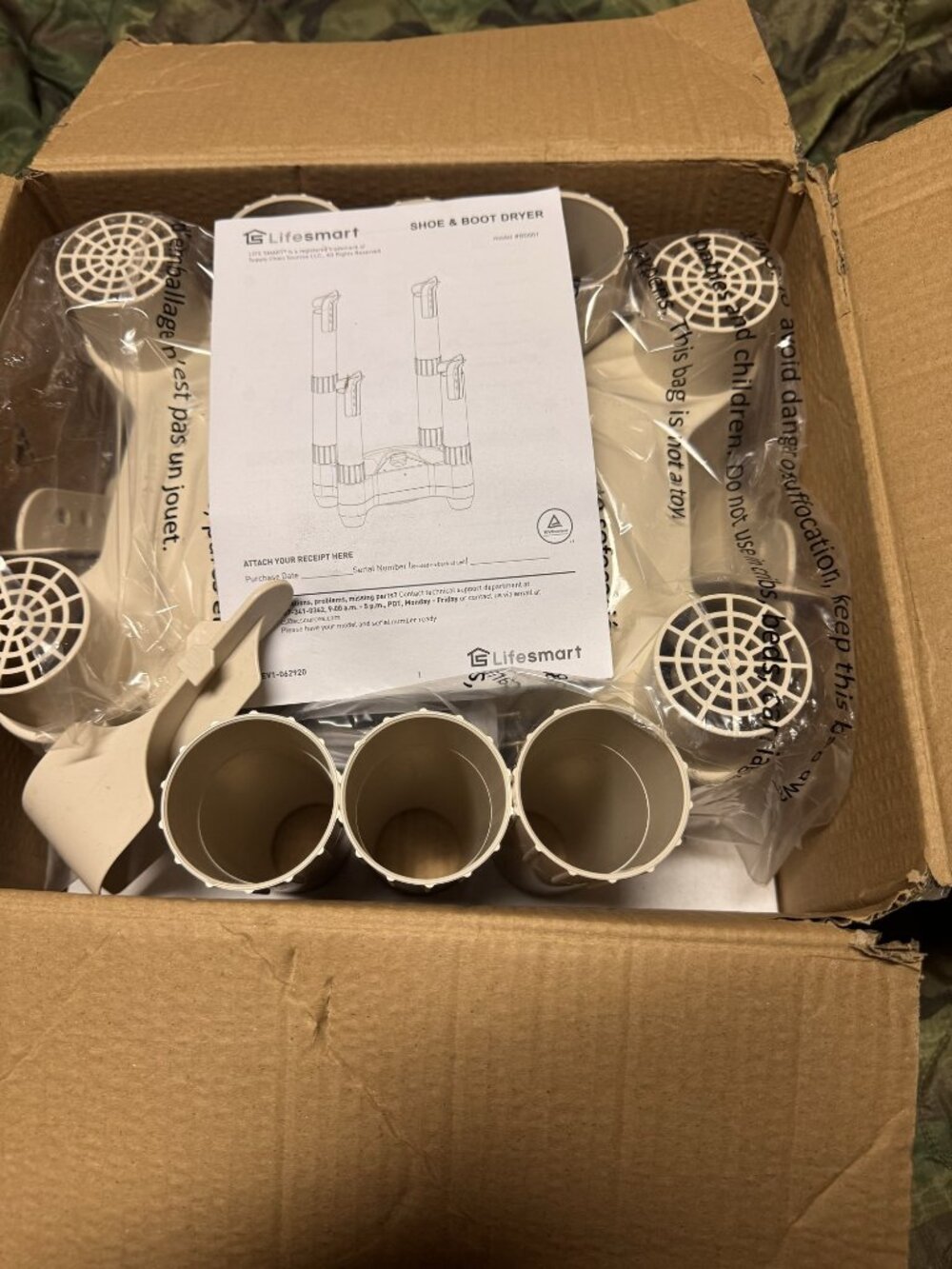 Lifesmart Shoe & Boot Dryer - New in Box